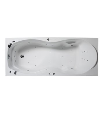 Акриловая ванна Aquanet Tessa 170x70 с гидромассажем