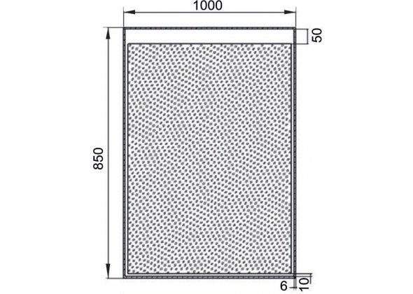 Зеркало Aquanet Палермо 10085 LED