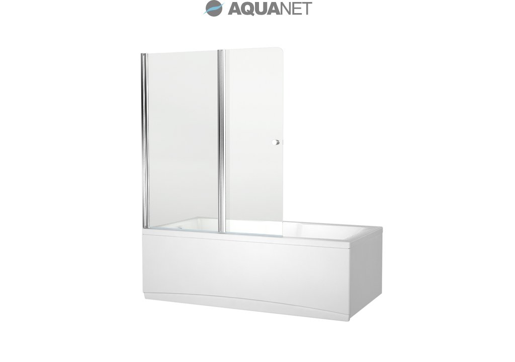 Шторка для ванны Aquanet Alfa 4 NF6222-pivot , прозрачное стекло
