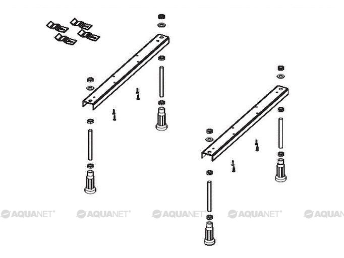 Ножки для акриловой ванны Riho Universal POOTSET01U