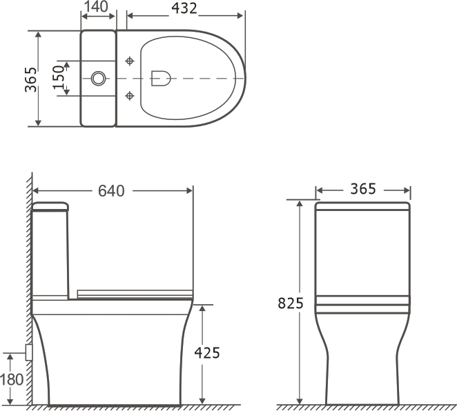 Напольный унитаз Aquanet Rimless Logic-C CL-12339