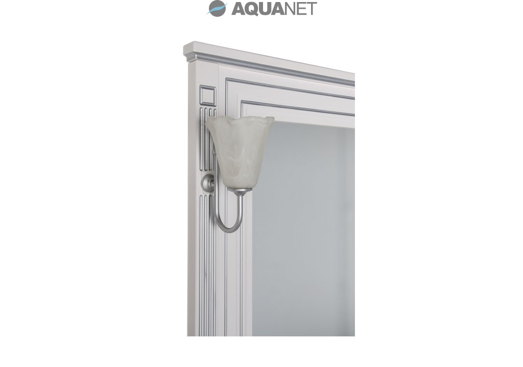 Зеркало Aquanet Паола 120 белый